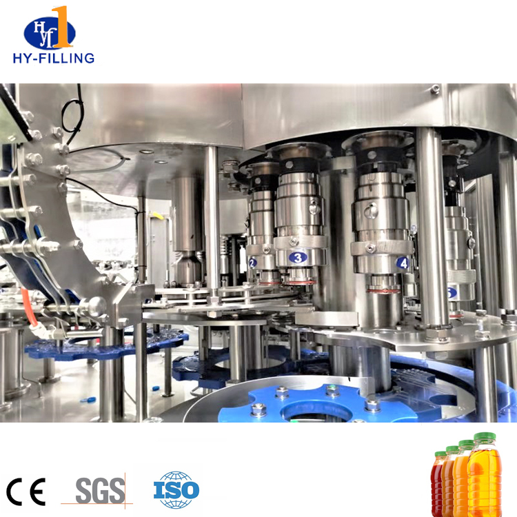 Máquina automática para hacer jugo de frutas Máquina de llenado en caliente Línea de producción de bebidas Equipo de procesamiento