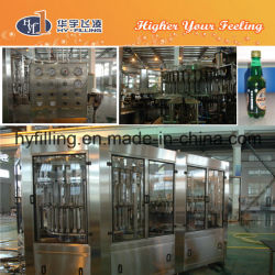 Máquina de llenado de cerveza de malta para botellas de PET