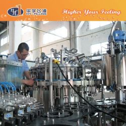Máquina automática de llenado de cerveza con botella de vidrio de 330 ml