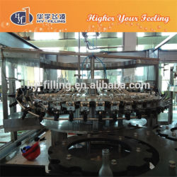 Máquina de llenado de cerveza para botellas de vidrio Monoblock