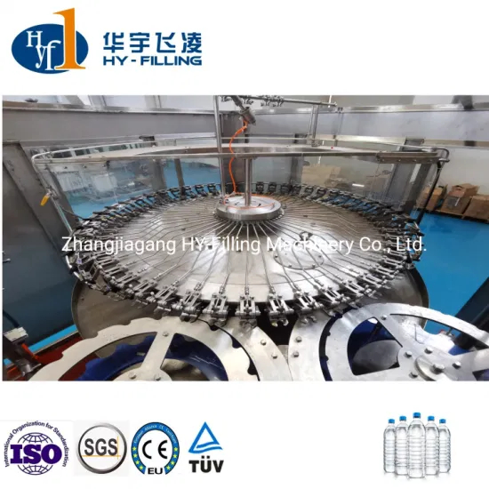 2022 Fábrica de fabricación de botellas de plástico para mascotas, bebidas, refrescos, llenado de chispas, agua pura mineral, jugo Aqua, llenado de líquidos, precio de la máquina embotelladora automática